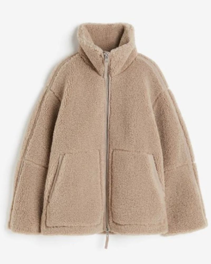 Aurore | Cozy Teddy Puffer Jacket