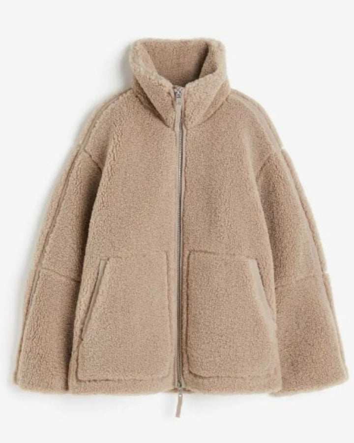 Aurore | Cozy Teddy Puffer Jacket