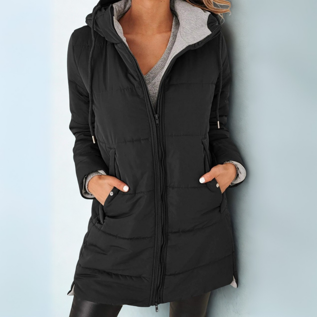 Ainsley | Casual Hooded Puffer Down Jacket