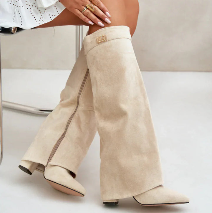 SUEDELIA™ | HIGH SUEDE BOOTS